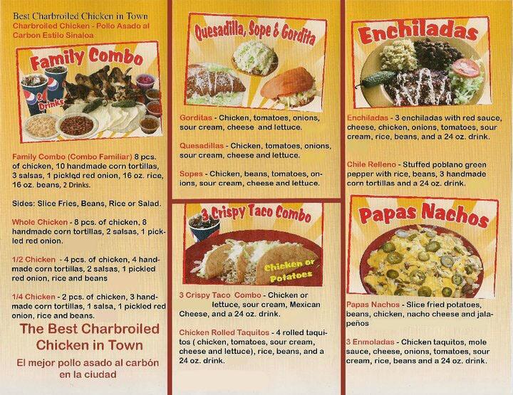 El Pollo Rico Menu image 1