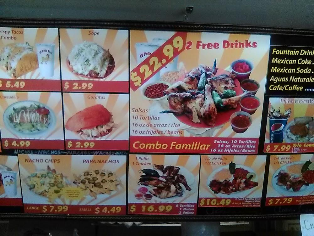 El Pollo Rico Menu image 3